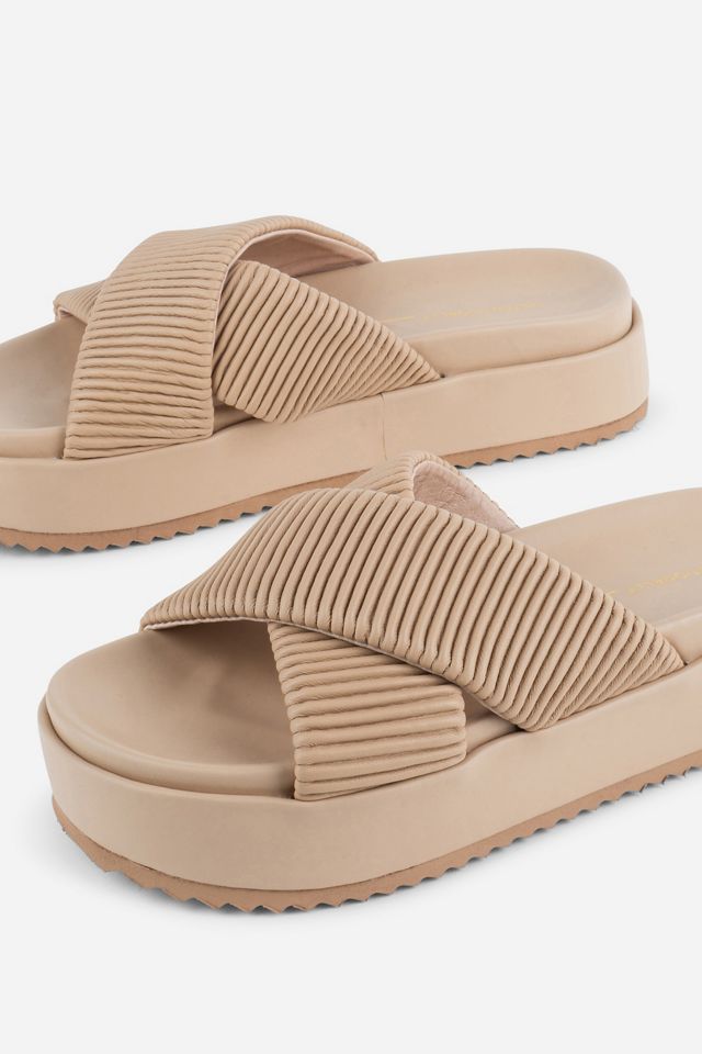 Intentionally Blank Sylvie Platform Slide Sandals #1
