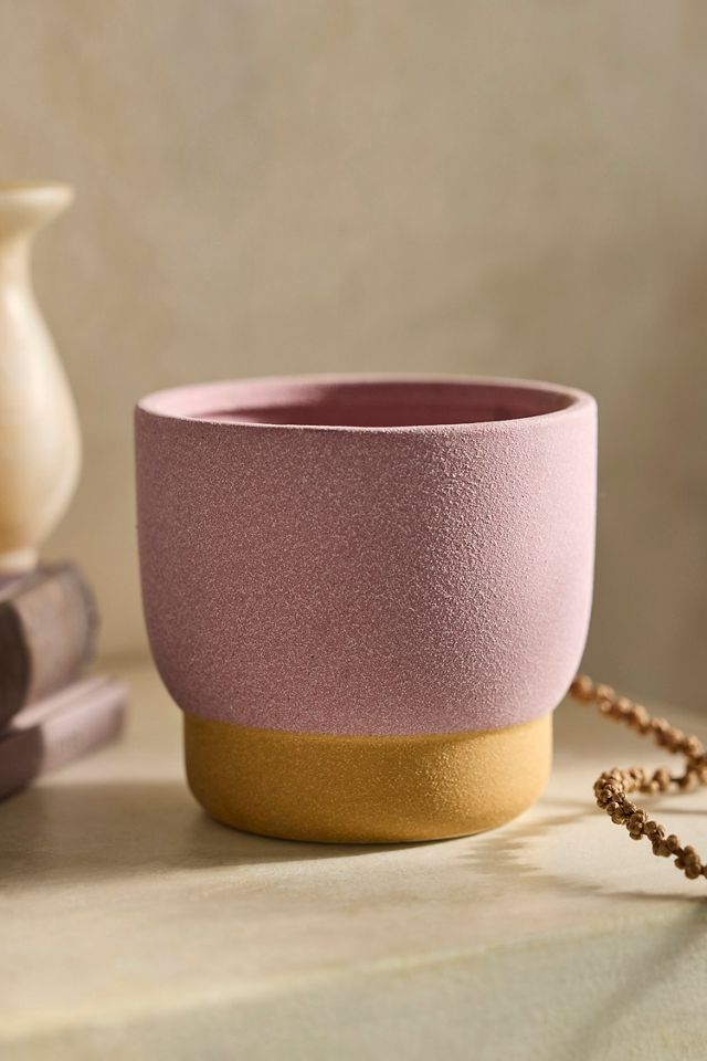 Spectrum Footed Stoneware Planter #1