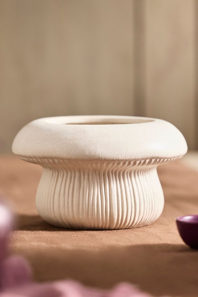Toadstool Ceramic Planter #2