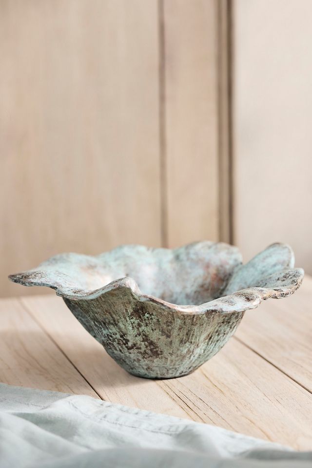 Aluminum Lotus Bowl Planter #1