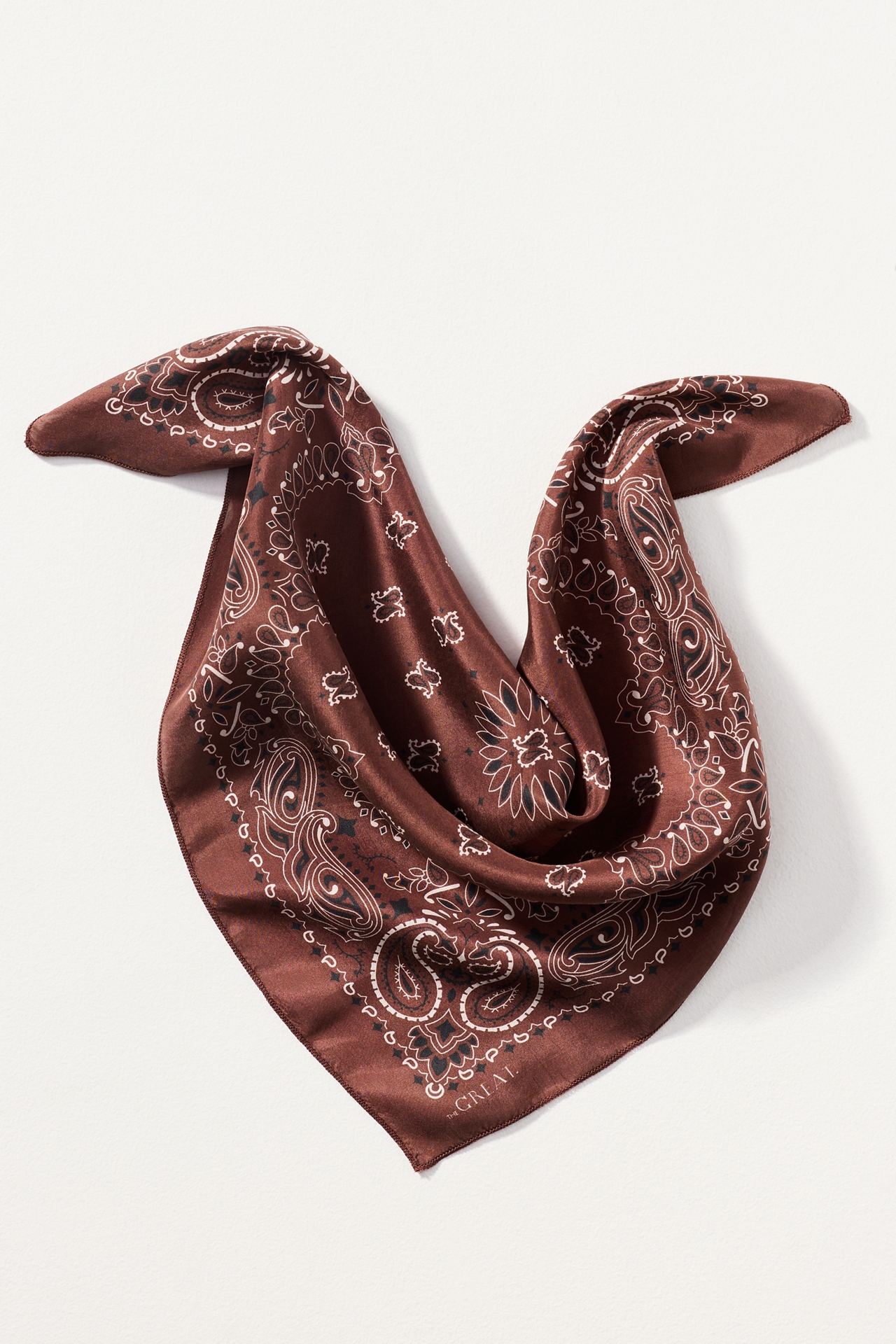 THE GREAT. Silk Scarf