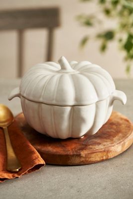 Ceramic Pumpkin Tureen