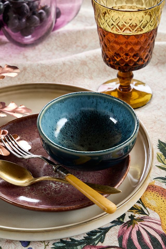 Reactive Glaze Tapas Plates, Set of 4 #2