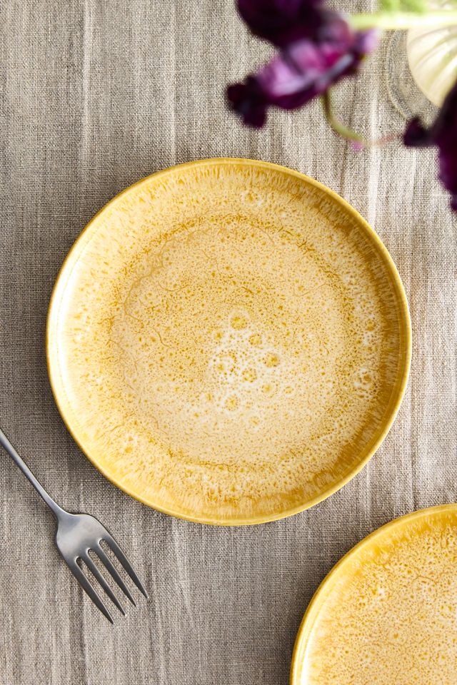 Reactive Glaze Tapas Plates, Set of 4 #1