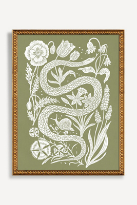 Artfully Walls The Snake And The Snail Wall Art