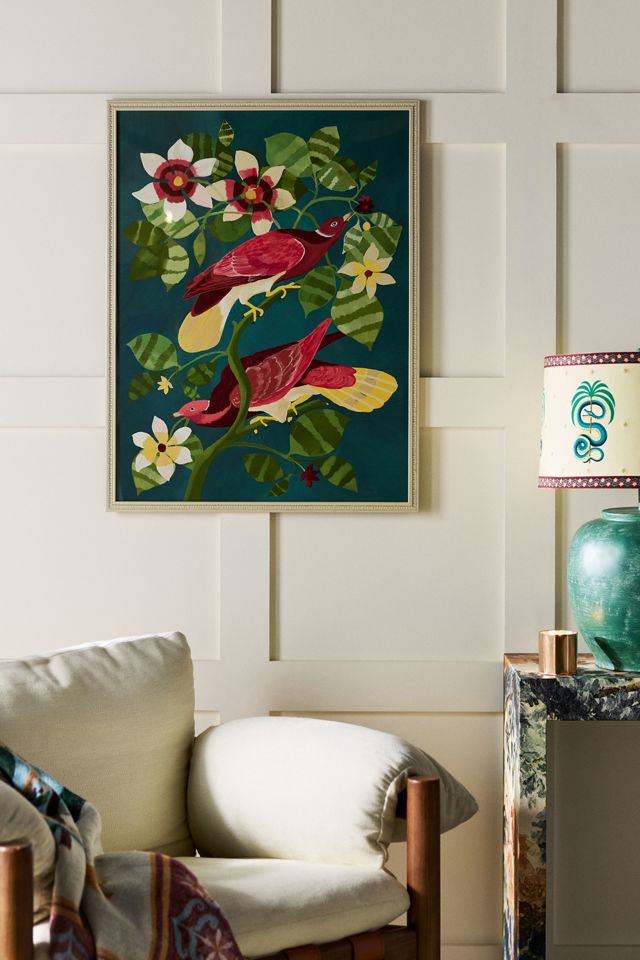 Red Birds Wall Art #1