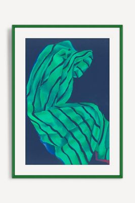 Striped Folds Three Wall Art