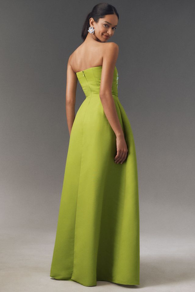 Sachin & Babi Larissa Strapless Fit & Flare Maxi Dress #1