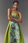 Sachin & Babi Larissa Strapless Fit & Flare Maxi Dress
