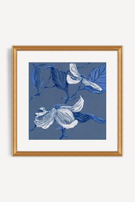 Dogwood on Blue II Wall Art