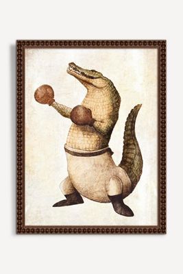 Punching Predator Wall Art