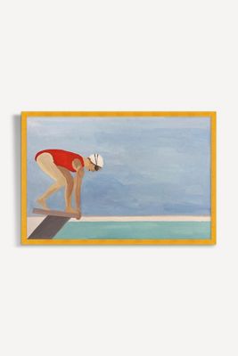 Swimmer Wall Art
