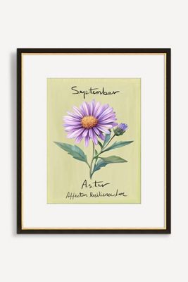Birth Flower Wall Art