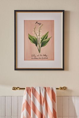 Birth Flower Wall Art