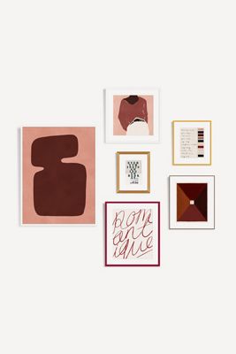 Mocha Mood Gallery Wall Art