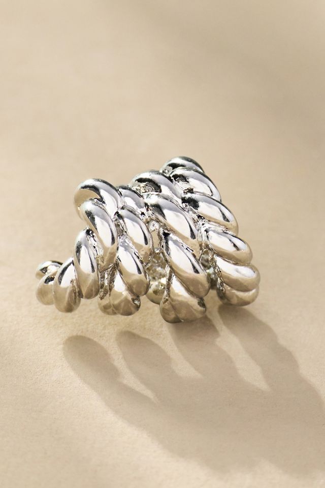 Ribbed Mini Huggie Earrings #1