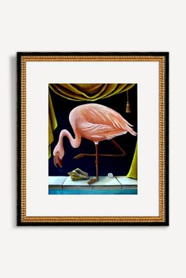 Stable In Pink Wall Art