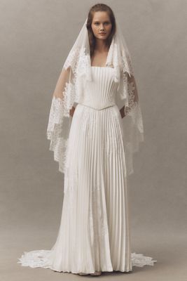 Watters Loen Chapel Blusher Veil