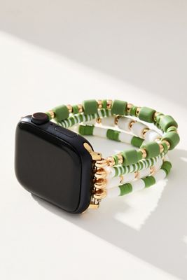 Posh Tech Emily Elastic Beaded Apple Watch Band