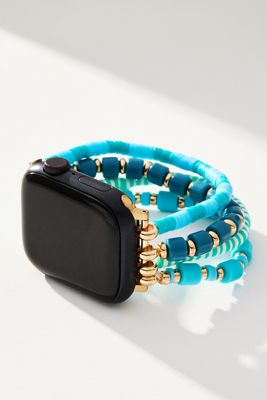 Posh Tech Emily Elastic Beaded Apple Watch Band