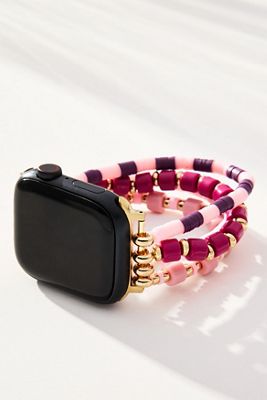 Posh Tech Emily Elastic Beaded Apple Watch Band