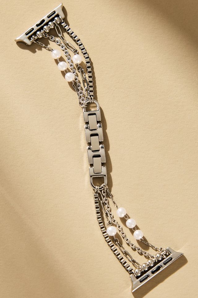 Posh Tech Cape Pearl Chain Apple Watch Band