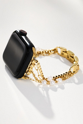 Posh Tech Cape Pearl Chain Apple Watch Band