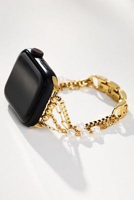 Posh Tech Cape Pearl Chain Apple Watch Band