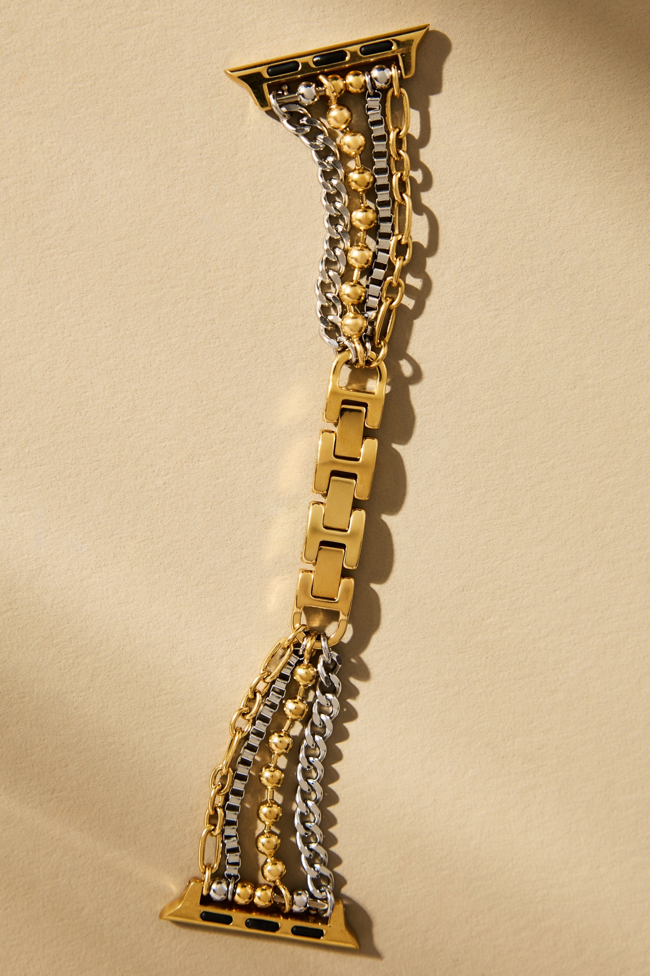 Posh Tech Leo Mixed Metal Apple Watch Band