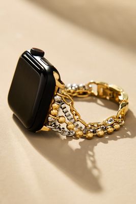 The Posh Tech★蜂の巣デザインAPPLE WATCH STRAP ゴールド Poppy Stainless Steel Link Band for Apple Watch – Posh Tech