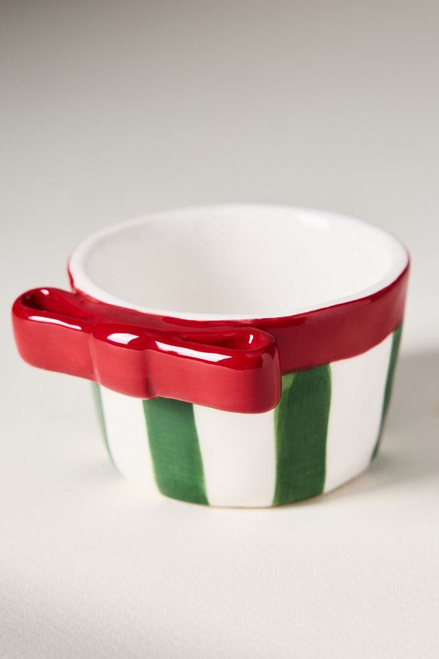 Festive Dolomite Nut Bowl