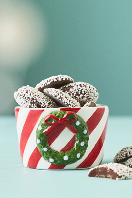 Festive Dolomite Nut Bowl