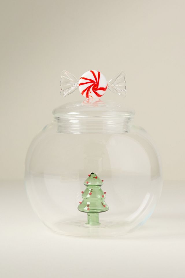Glass Cookie Jar #1