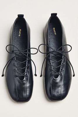 Maeve Lace-Up Ballet Flats