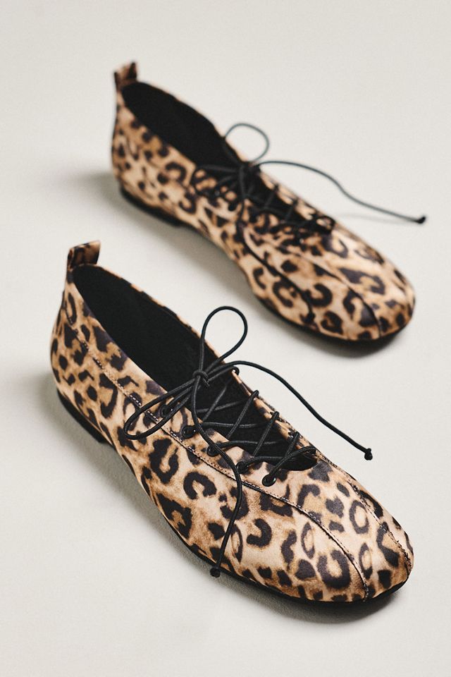 Maeve Lace-Up Ballet Flats