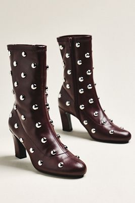 PALOMA BARCELO エナメル　シューズ　ボア Paloma Barcelo Eider Boots | Anthropologie