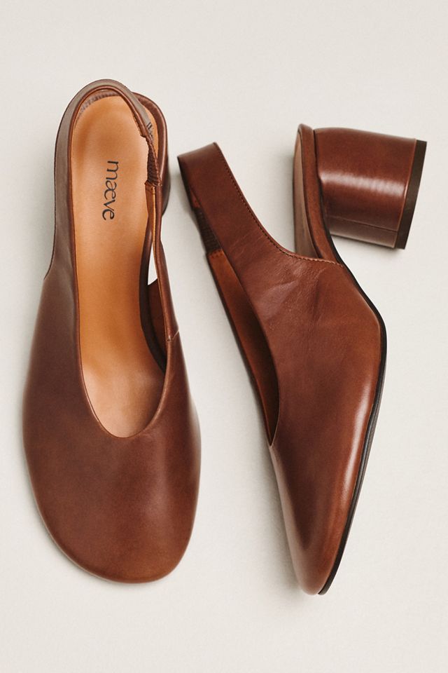 Maeve Glove Slingback Heels #1