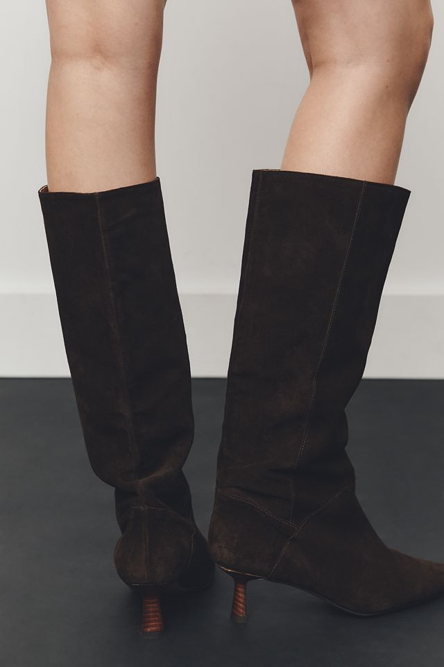 By Anthropologie Kitten-Heel Tall Boots #2