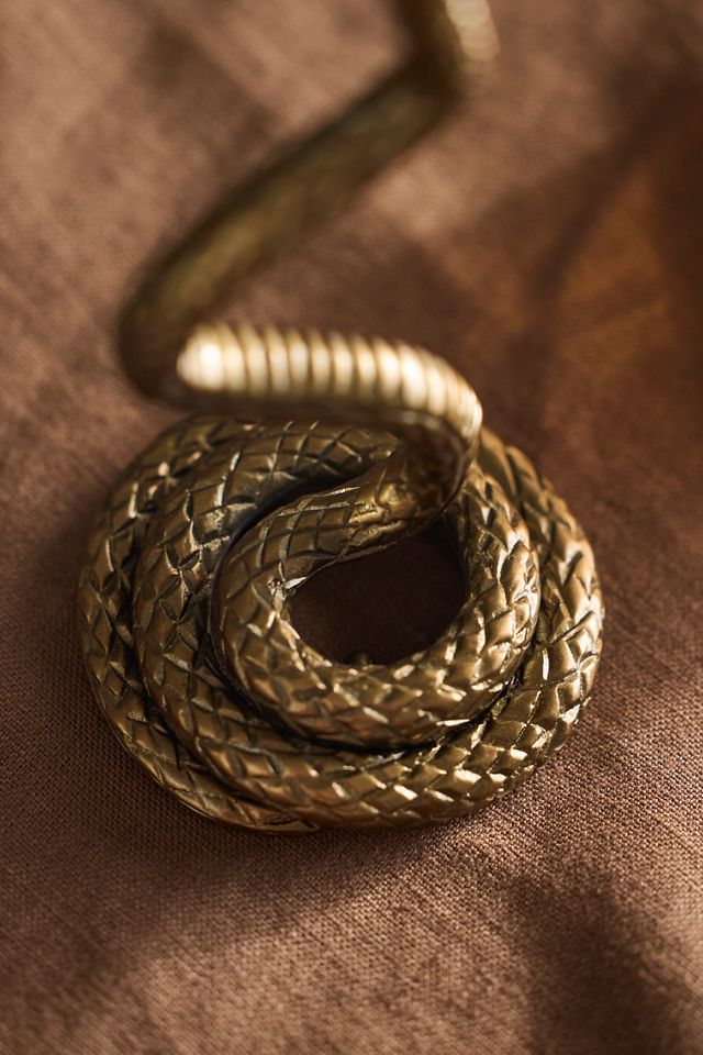 Coiled Snake Taper Holder #1