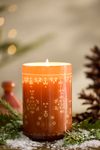 Gingerbread Tower Glass Candle, Peppermint Biscotti