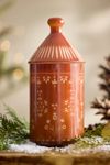 Gingerbread Tower Glass Candle, Peppermint Biscotti