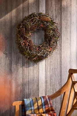Terrain Shenandoah Berry Wreath In Multi