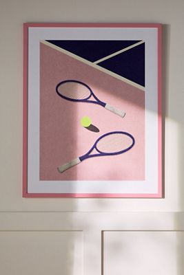 Rosi Feist for Artfully Walls LA Tennis Club Wall Art