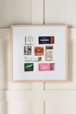 City Matchbook Wall Art