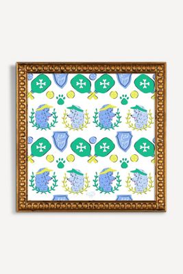 Pickleball Poodles Wall Art