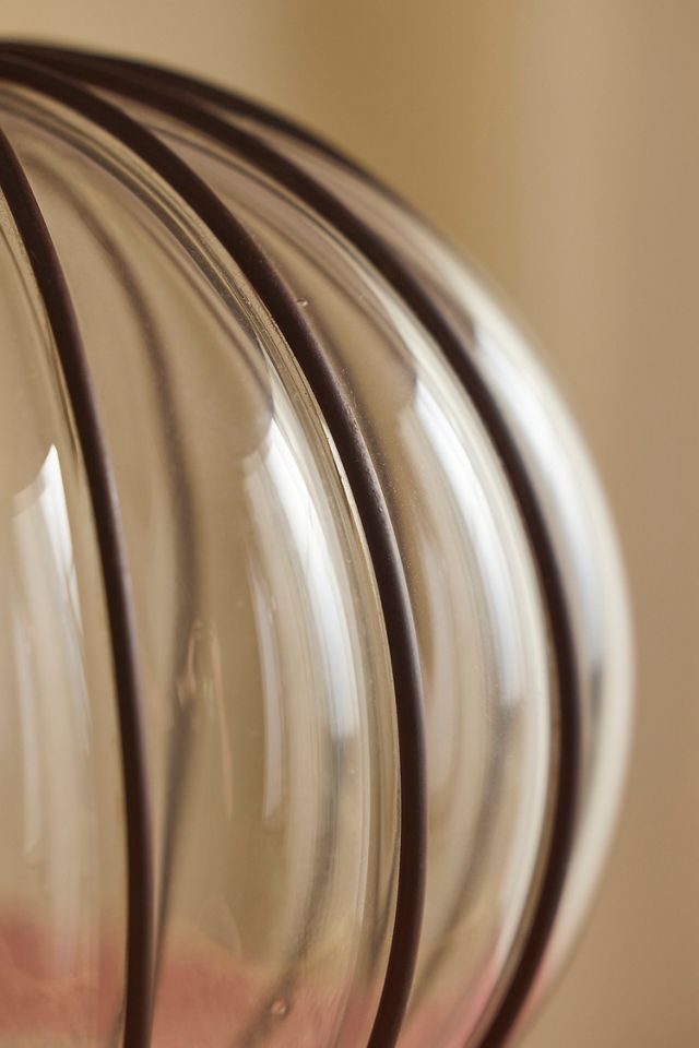 Striped Iron Table Lamp #2