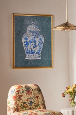 Vintage Ginger Jar Wall Art