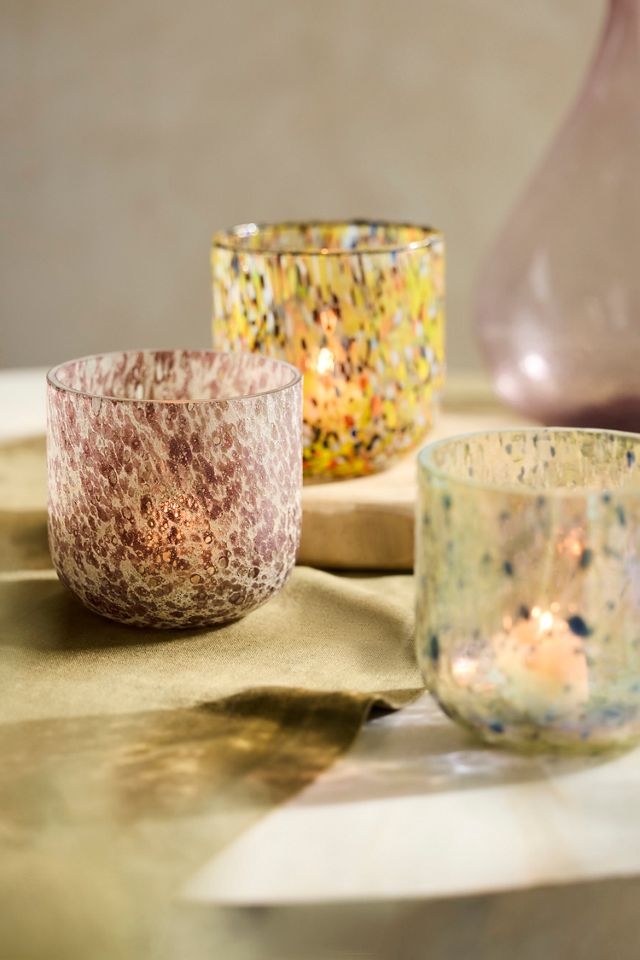 Smoky Confetti Votive Holder #1
