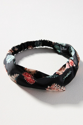 By Anthropologie Printed Twist Headband