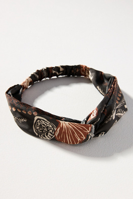 By Anthropologie Printed Twist Headband